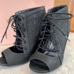 Wild Diva Moto Wedge